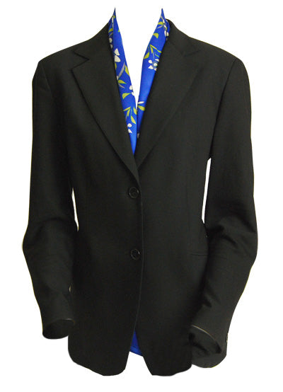 White Flowers with Blue