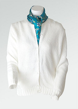 White Flowers with Teal