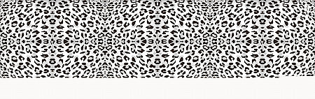 Leopard Essence silk scarf full pattern design detail