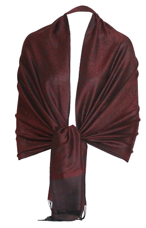 Great plum pashmina wrap