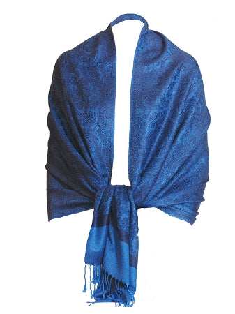 Magnificent blue wrap