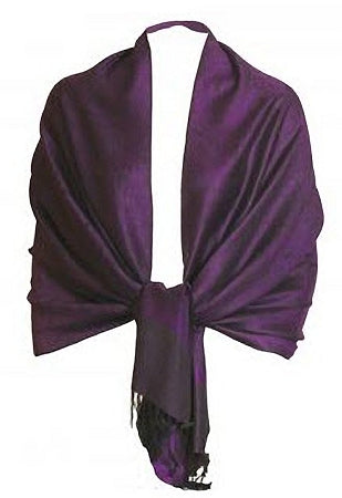 Prettiest purple pashmina we've seen!