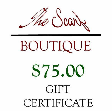 $75 Gift Certificate